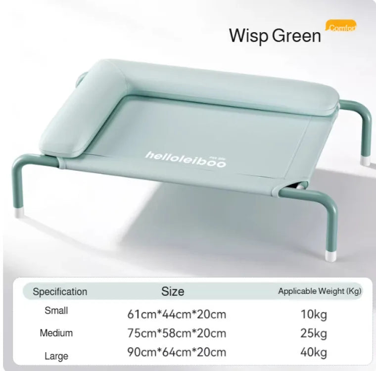 Eelhoe All Seasons Dog Camping Bed Removable Washable Off The Ground