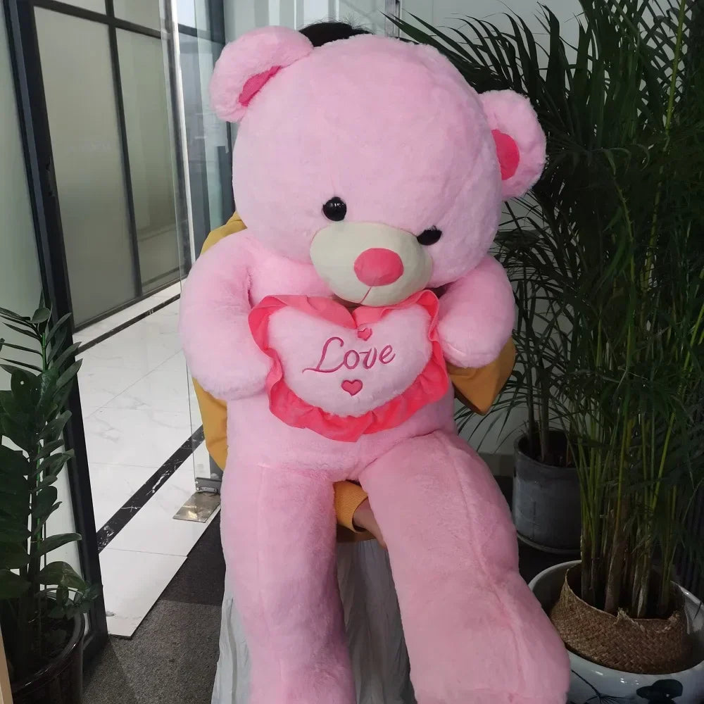 特大ぬいぐるみ バレンタイン ラブベアピロー