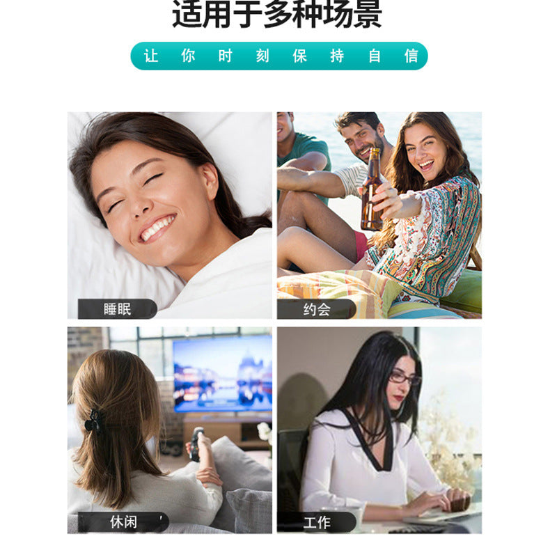 工場出荷ネックリフティングテープ 首のしわを薄くするペースト 半透明 快適な包帯 首用特殊テープ