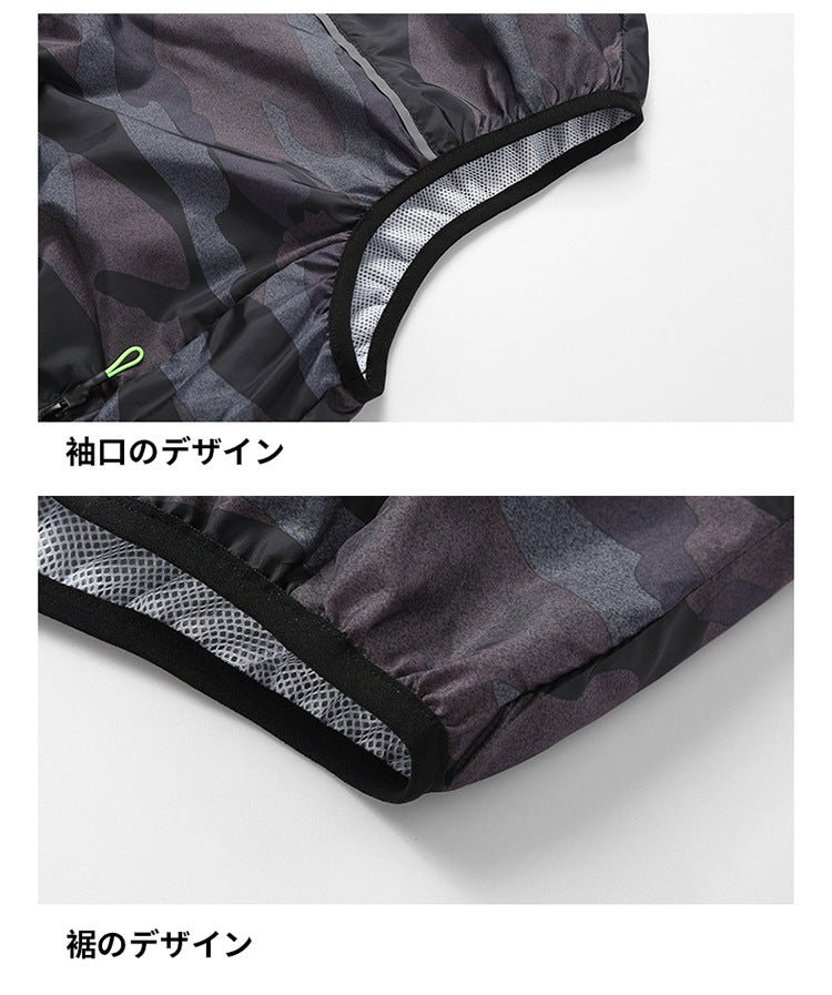 越境新作夏用空調服 男女兼用USB充電ベスト 冷却屋外ファン服 工場直販