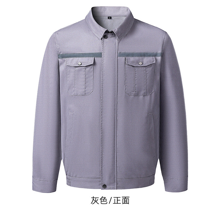 Pure Cotton Welder's Clothing with Fan Clothes Cooling Air Conditioning Clothing Men's Summer Heat Prevention Fan Clothing Refrigeration Labor Protection Work Clothes