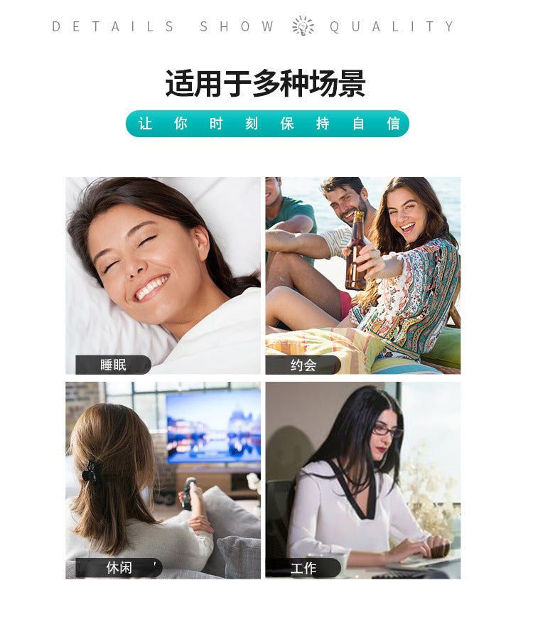 工場出荷ネックリフティングテープ 首のしわを薄くするペースト 半透明 快適な包帯 首用特殊テープ