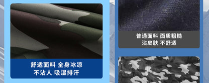 夏用4ファン空調服 冷却・保冷 反射材付き日焼け止めファン付きアウトドア作業着