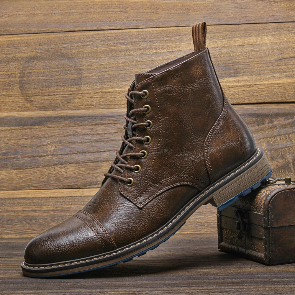 Boots Military Strong Wear-Resistant Outdoor Breathable Boots Army by PETAL & GLOW