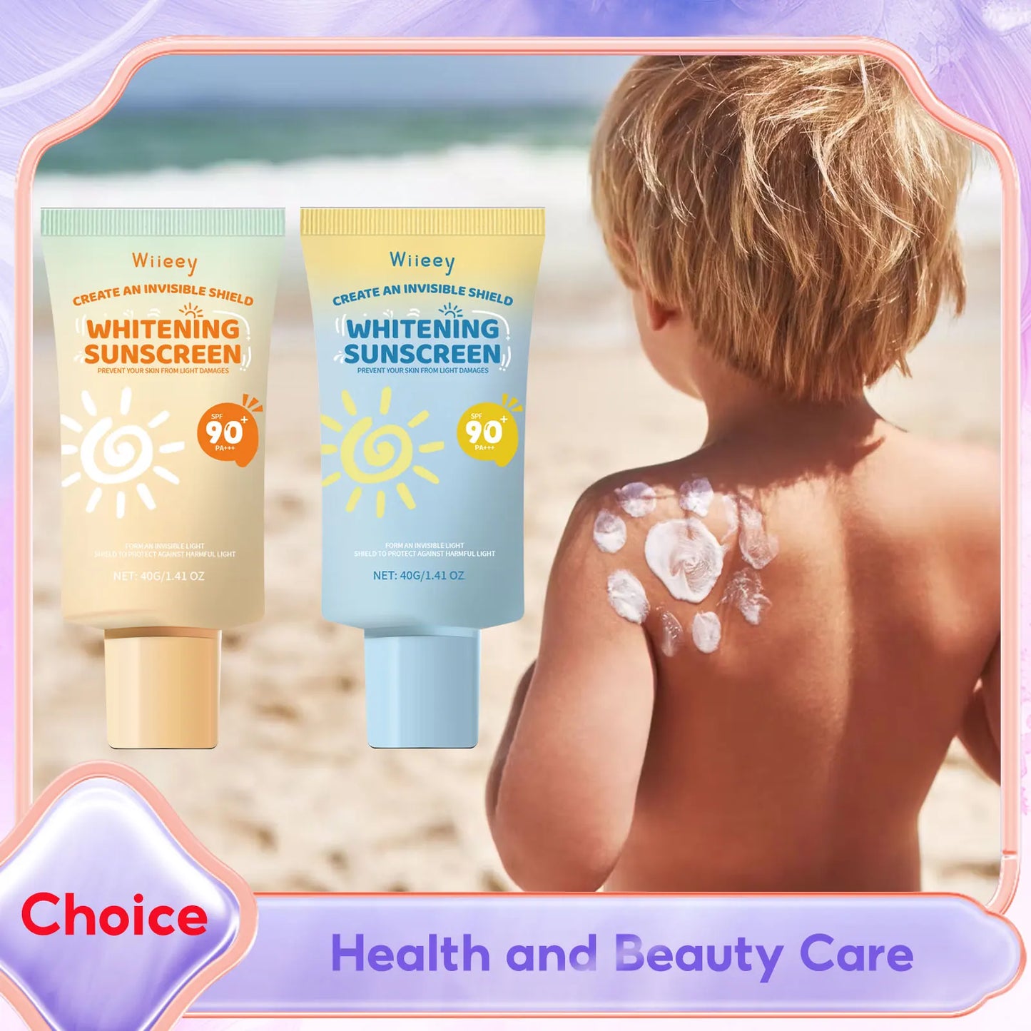 キッズ 日焼け止め ボディローション SPF50 軽量べたつかない さっぱり フェイス 保湿 ブライトニング 広範囲保護 保湿日焼け止め