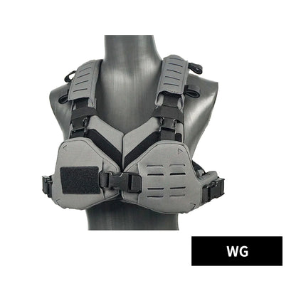 Tactical Bikini Armor Vest Women Protect Cosplay Plate Carrier Molle Lady Sexy Hunting Equipment Lightweight Camping Outdoor by PETAL & GLOW