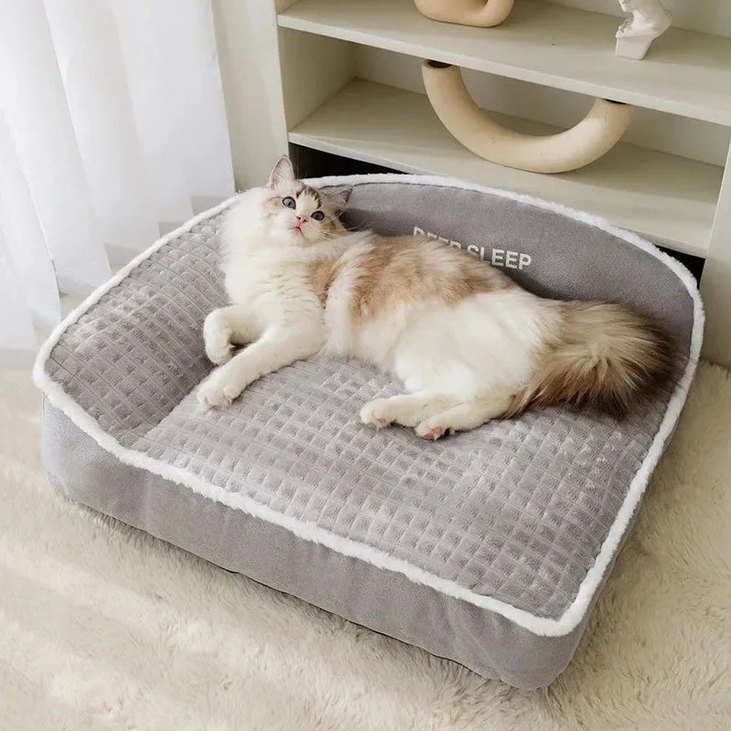 犬用ベッド 小型犬 冬用 ペット用暖かいソファ ハロウィンバスケットマット 中型クッション 大型クッション 子犬用アクセサリー 大型犬用ベッド