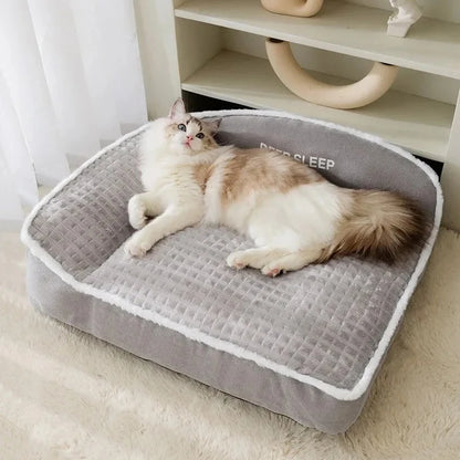 犬用ベッド 小型犬 冬用 ペット用暖かいソファ ハロウィンバスケットマット 中型クッション 大型クッション 子犬用アクセサリー 大型犬用ベッド
