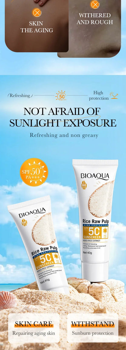 顔用日焼け止めクリーム SPF50+ ボディプロテクター 日焼け止めローション 長時間持続 べたつかない 日焼け防止 紫外線対策 サンスクリーン