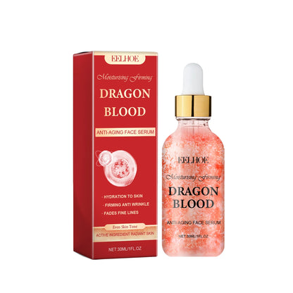 Dragon Blood Facial Serum Fade Fine Lines Lifting Firming Smooth Nourishing Brighten Face Skin Rejuvenation Essence Moisturizing by PETAL & GLOW
