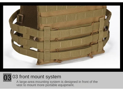 600D Body Armor Molle Hunting Lightweight Plate Carrier JPC tactical Vest With EVA Foam Board CS Game Jungle Security Equipment by PETAL & GLOW