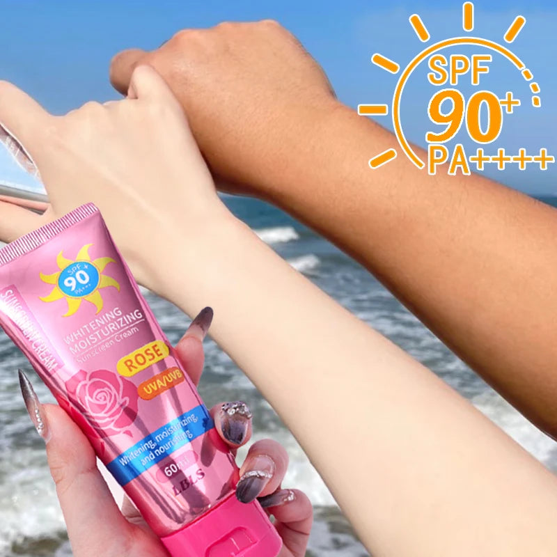 日焼け止め SPF90+ 紫外線保護 保湿 顔・体・腕・太もも用 サンブロック スキンケア 日焼け止めクリーム