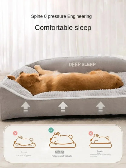 犬用ベッド 小型犬 冬用 ペット用暖かいソファ ハロウィンバスケットマット 中型クッション 大型クッション 子犬用アクセサリー 大型犬用ベッド