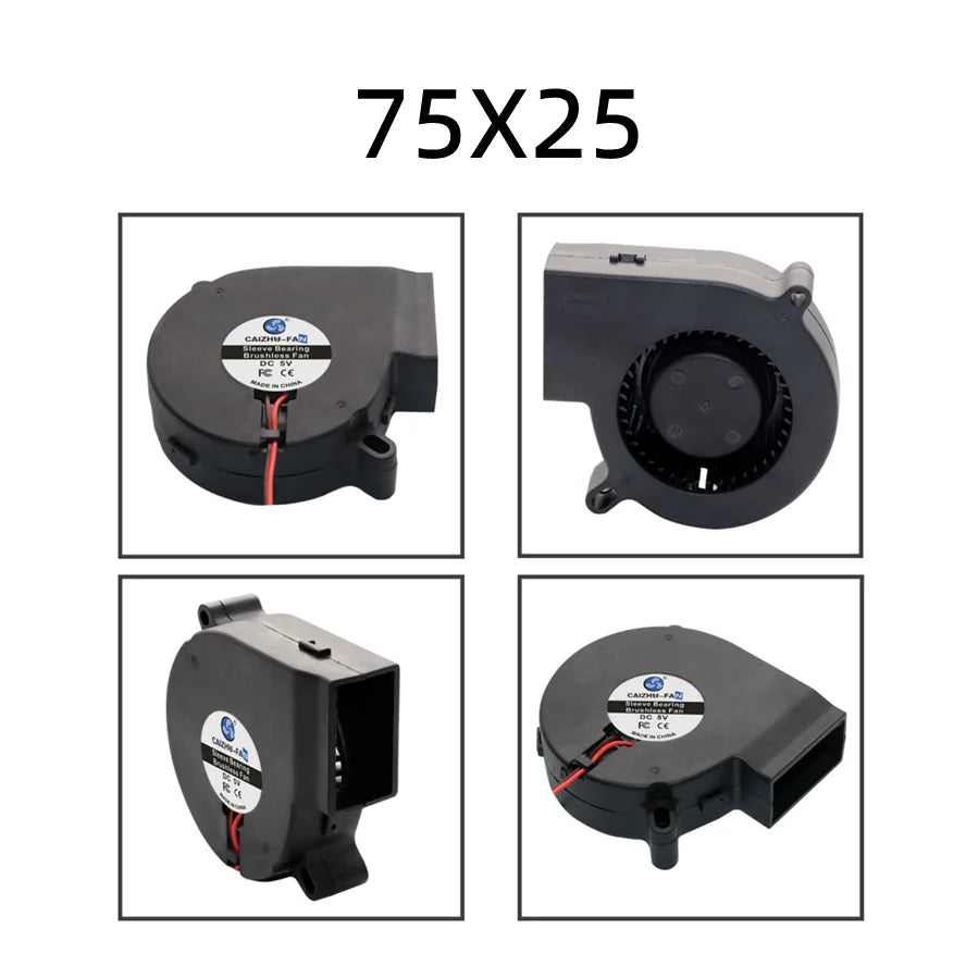 30mm 40mm 50mm 60mm 75mm 97mm 冷却ファン、ブラシレスモーター、ケースファン、送風ファン、加湿器ファン、IH調理器ファン、DC5V 12V 24V