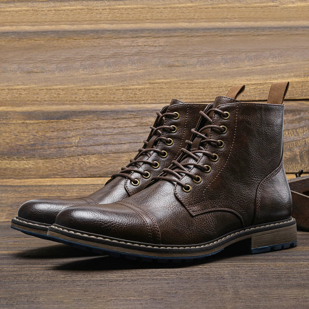 Boots Military Strong Wear-Resistant Outdoor Breathable Boots Army by PETAL & GLOW
