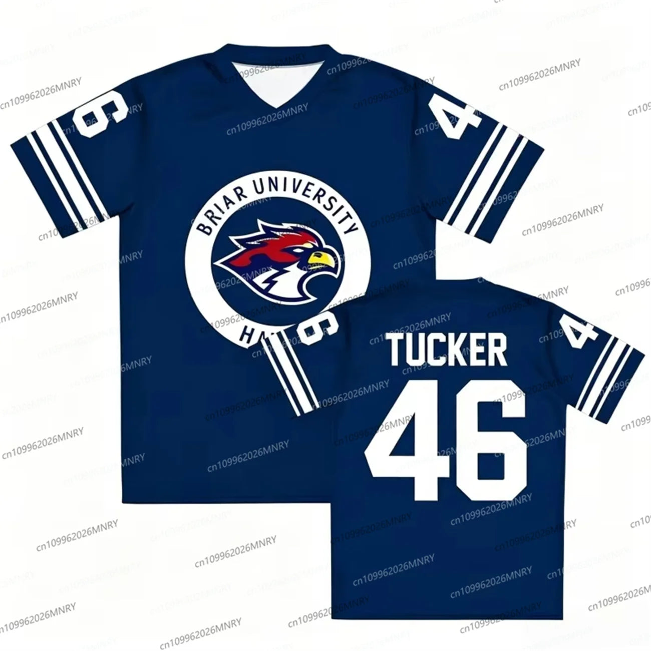 メンズ Tシャツ レディース オフキャンパス ブライアー大学 ジャージ グラハム 44 ファン 22 ディ・ラウレンティス 66 タッカー46 Tシャツ 半袖 メンズ Tシャツ