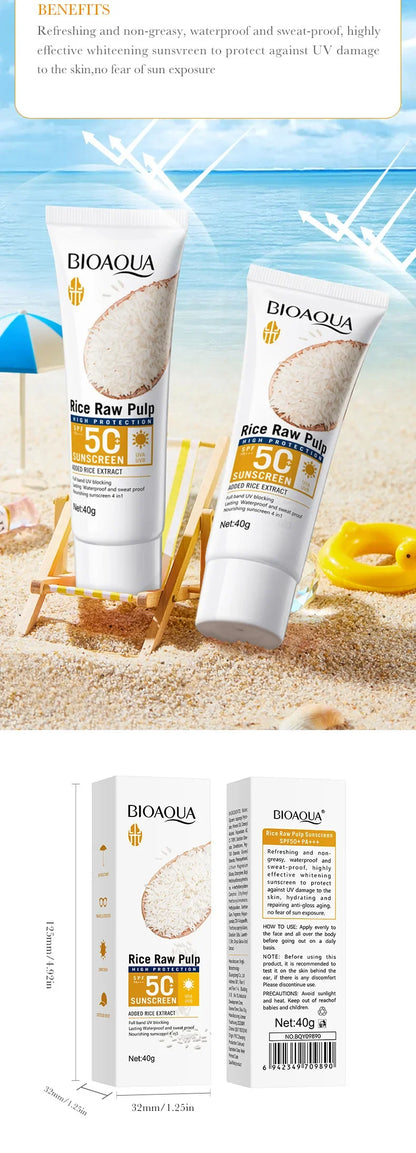 顔用日焼け止めクリーム SPF50+ ボディプロテクター 日焼け止めローション 長時間持続 べたつかない 日焼け防止 紫外線対策 サンスクリーン