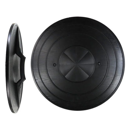 Round Anti-riot Shield Self Defense Gadgets Strong Durable Personal Security Protection Equipment For CS COS Training by PETAL & GLOW