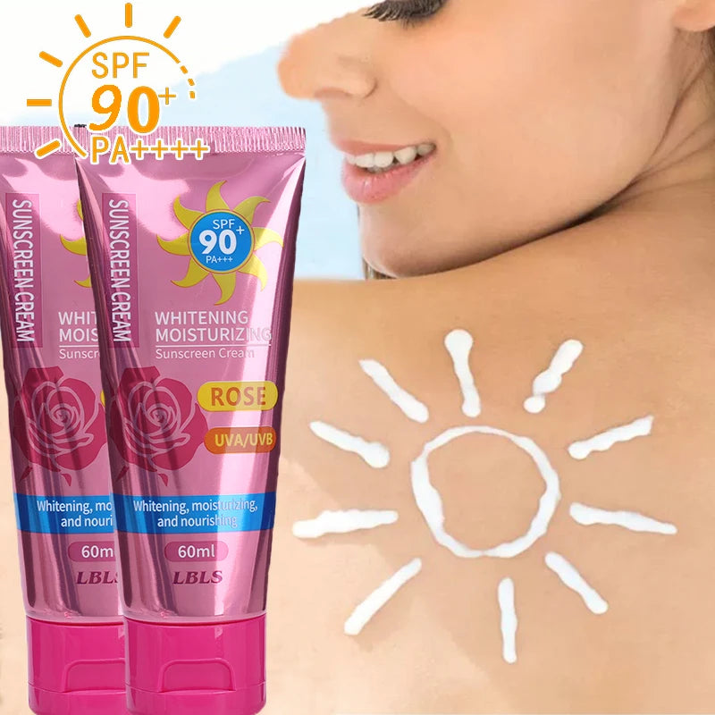 日焼け止め SPF90+ 紫外線保護 保湿 顔・体・腕・太もも用 サンブロック スキンケア 日焼け止めクリーム