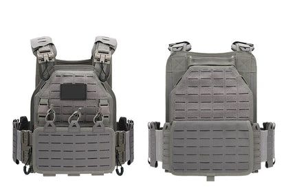 YAKEDA Tactical Vest Outdoor Hunting Plate Carrier Protective Adjustable Vest Airsoft Carrier Combat Equipment 6094 Vest by PETAL & GLOW