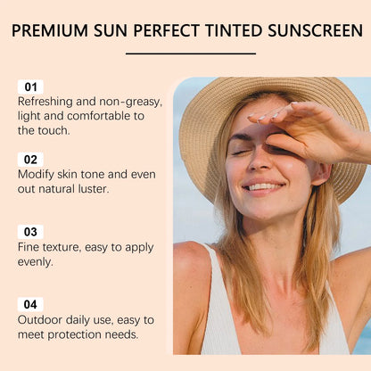 顔と全身用日焼け止め SPF50+ UV耐性 肌保護 日焼け防止 オイルコントロール 保湿 サンイソレーションクリーム