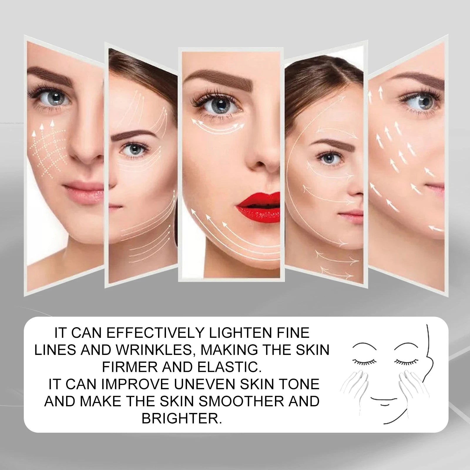 Dragon Blood Facial Serum Fade Fine Lines Lifting Firming Smooth Nourishing Brighten Face Skin Rejuvenation Essence Moisturizing by PETAL & GLOW