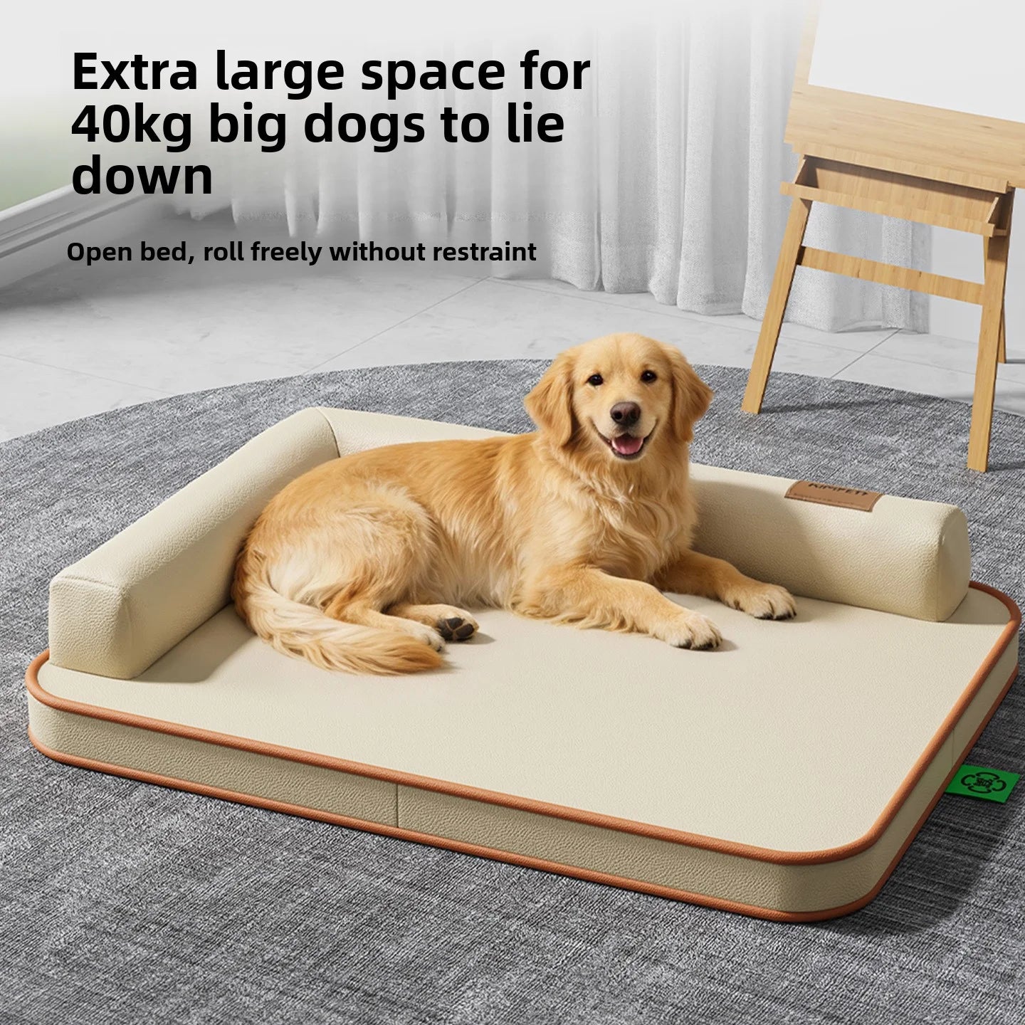 All Season Waterproof Dog Mat for Medium and Large Dogs Tear Resistant