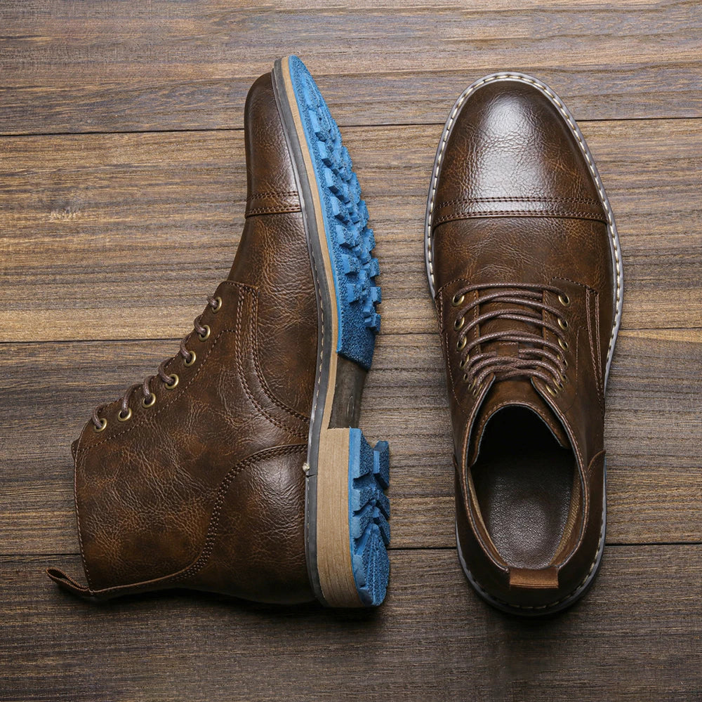 Boots Military Strong Wear-Resistant Outdoor Breathable Boots Army by PETAL & GLOW