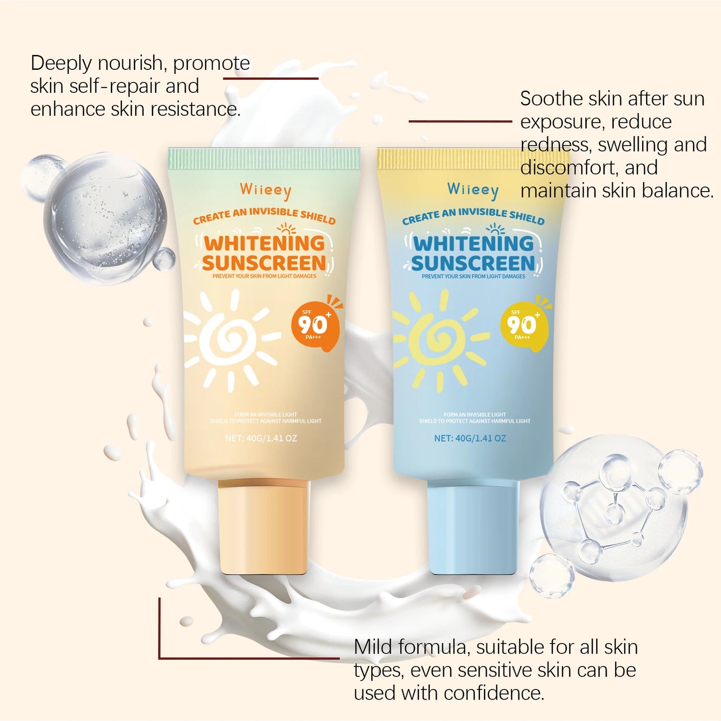 キッズ 日焼け止め ボディローション SPF50 軽量べたつかない さっぱり フェイス 保湿 ブライトニング 広範囲保護 保湿日焼け止め