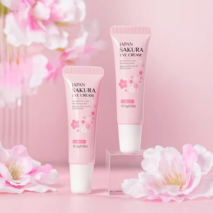 SAKURA スキンケアセット アイ＆フェイスケア（アイクリーム、洗顔料、フェイシャルオイル、リップマスク、ピールオフマスク）保湿 全肌質対応