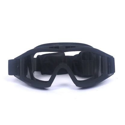 New Airsoft Tactical Goggles 3 Lens Windproof Dustproof Shooting Motocross Motorcycle Mountaineering Glasses CS Safe Protection by PETAL & GLOW