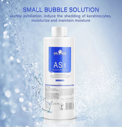 フェイシャルスキンケア フェイスセラム AS1 SA2 AO3 アクアピールソリューション フェイシャルマシン用ディープクレンジング 400ml セラム3本セット