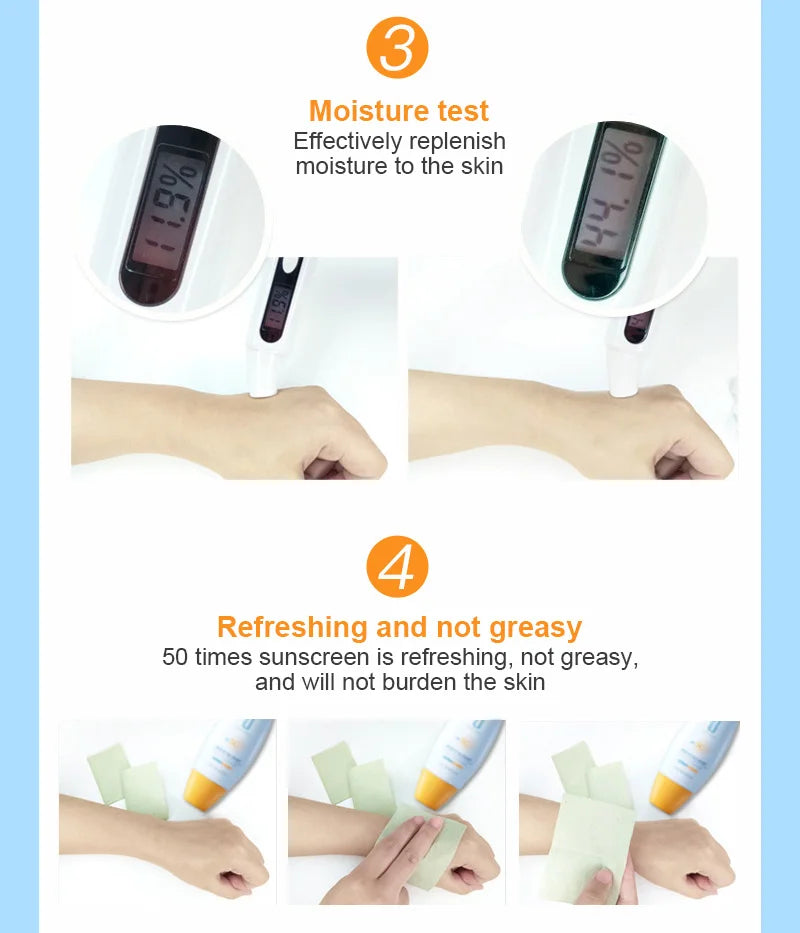 日焼け止め SPF50+ 顔・体用 日焼け止め 美白サンクリーム サンブロック 肌保護クリーム アンチエイジング オイルコントロール 保湿