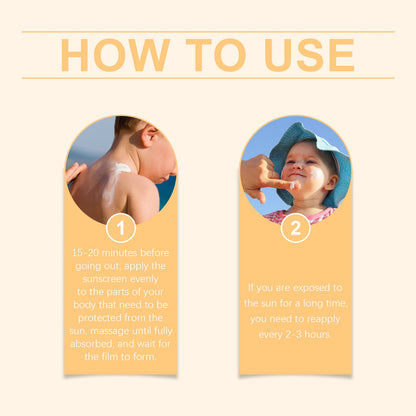 キッズ 日焼け止め ボディローション SPF50 軽量べたつかない さっぱり フェイス 保湿 ブライトニング 広範囲保護 保湿日焼け止め