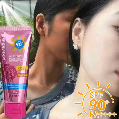 日焼け止め SPF90+ 紫外線保護 保湿 顔・体・腕・太もも用 サンブロック スキンケア 日焼け止めクリーム