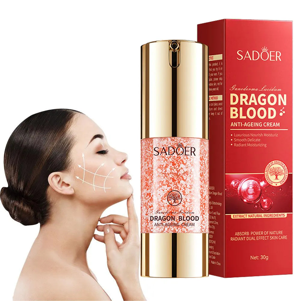 Moisturizing Face Cream Dragon Blood Face Cream Nourishing Skin Lightening Moisturizing Water Cream Skincare Blood-activating by PETAL & GLOW