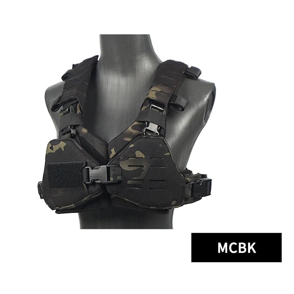 Tactical Bikini Armor Vest Women Protect Cosplay Plate Carrier Molle Lady Sexy Hunting Equipment Lightweight Camping Outdoor by PETAL & GLOW