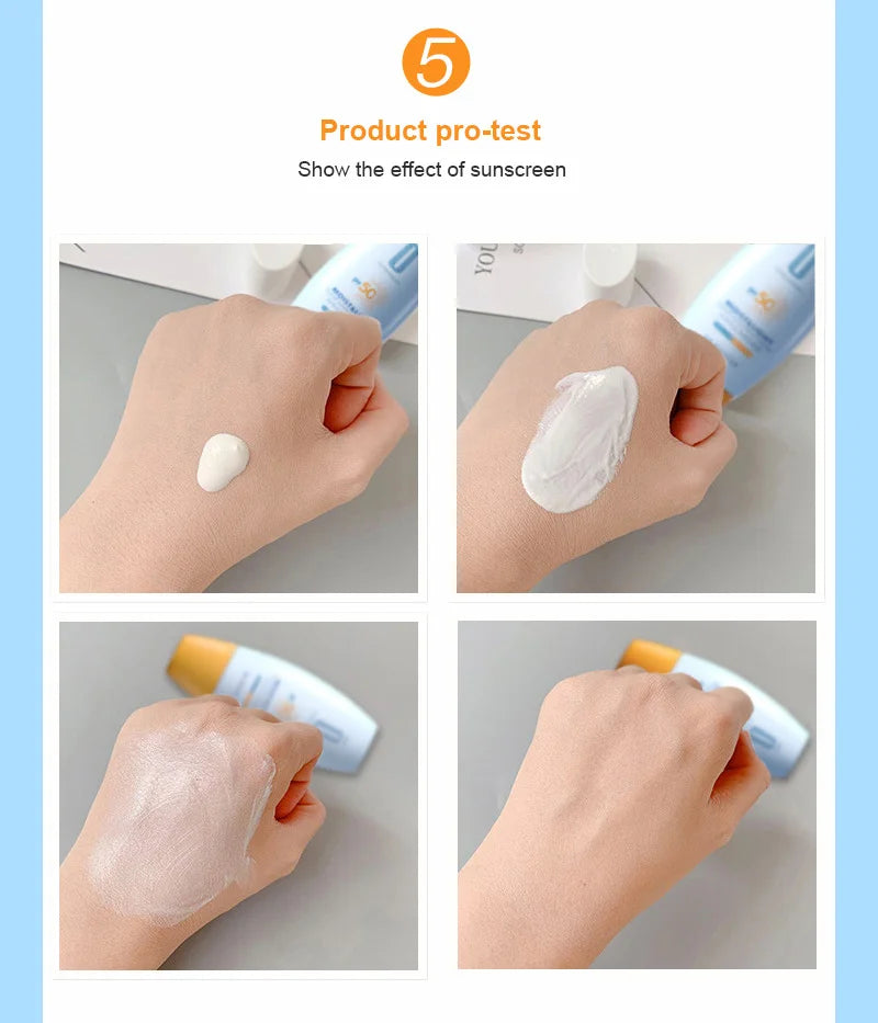 日焼け止め SPF50+ 顔・体用 日焼け止め 美白サンクリーム サンブロック 肌保護クリーム アンチエイジング オイルコントロール 保湿